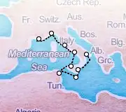 8 Night Marseille to Taranto cruise