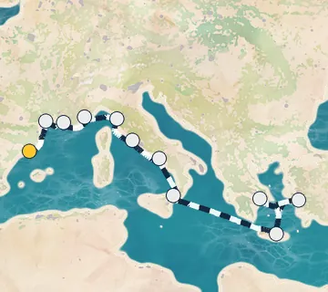 14 Night Barcelona to Athens cruise