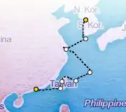 12 Night Seoul to Hong Kong cruise