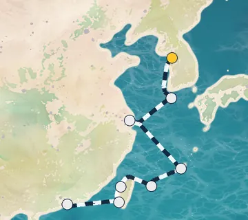 12 Night Seoul to Hong Kong cruise