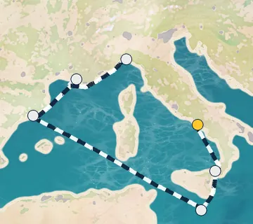 6 Night Naples to Portofino cruise
