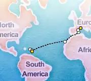 15 Night Pointe-a-Pitre to Marseille cruise