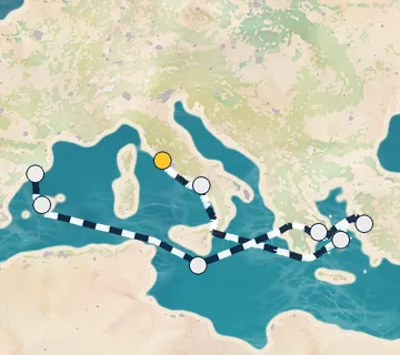 10 Night Rome to Barcelona cruise