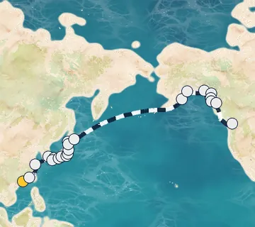 34 Night Hong Kong to Vancouver cruise