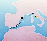 7 Night Barcelona to Rome cruise