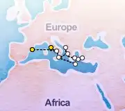 14 Night Rome to Barcelona cruise
