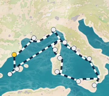 14 Night Barcelona to Barcelona cruise
