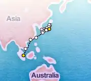 25 Night Tokyo to Singapore cruise