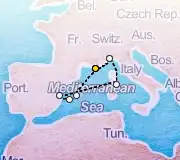 7 Night Toulon to Toulon cruise