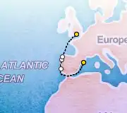 7 Night Barcelona to London cruise