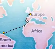 13 Night Paris to Fort-de-France cruise