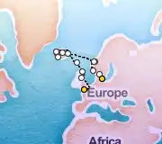 19 Night Copenhagen to London cruise
