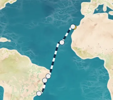 12 Night Las Palmas to Rio cruise