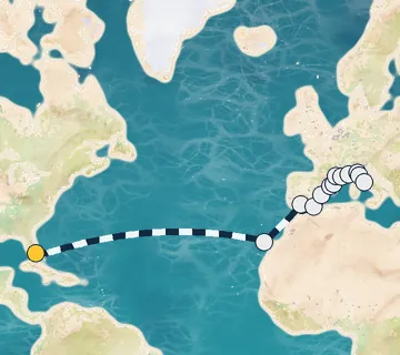 21 Night Miami to Rome cruise