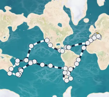 121 Night Genoa to Genoa cruise