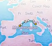 7 Night Rome to Barcelona cruise