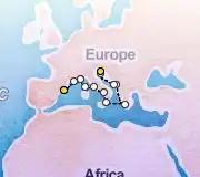 12 Night Barcelona to Trieste cruise