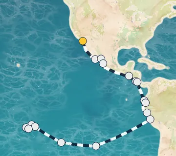 31 Night San Diego to Papeete cruise