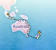 35 Night Auckland to Singapore cruise