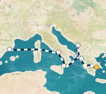 7 Night Athens to Barcelona cruise