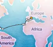 22 Night Barcelona to Miami cruise