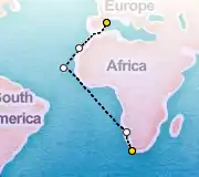 17 Night Cape Town to Barcelona cruise