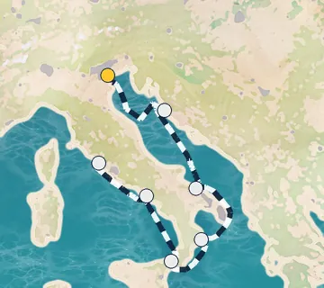 7 Night Venice to Rome cruise