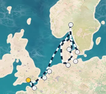 10 Night London to Copenhagen cruise