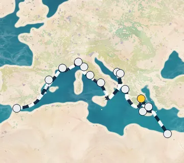 21 Night Athens to Barcelona cruise