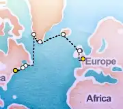 15 Night London to Boston cruise