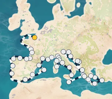 42 Night Paris to Athens cruise