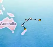 14 Night Papeete to Auckland cruise