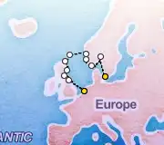 12 Night Ijmuiden to Copenhagen cruise