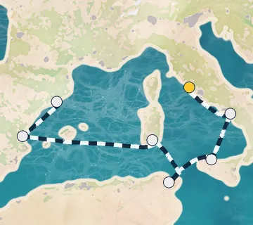 7 Night Rome to Barcelona cruise