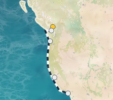 6 Night Vancouver to Los Angeles cruise