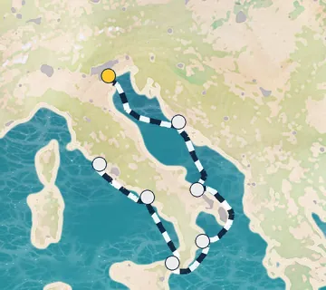 7 Night Venice to Rome cruise