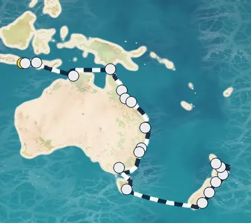 30 Night Bali to Auckland cruise