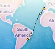 14 Night Sao Paolo to Vigo cruise