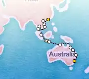 34 Night Hong Kong to Sydney cruise
