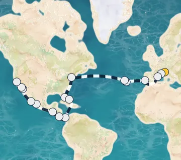 39 Night Savona to San Francisco cruise