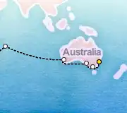 22 Night Sydney to Cape Town cruise