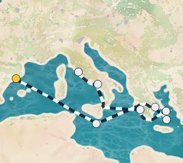 10 Night Barcelona to Rome cruise