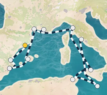 14 Night Barcelona to Rome cruise
