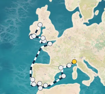 22 Night Genoa to Belfast cruise