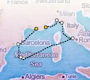7 Night Cannes to Marseille cruise