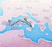 7 Night Barcelona to Rome cruise