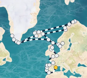 45 Night Barcelona to Oslo cruise