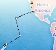 24 Night Auckland to Vancouver cruise