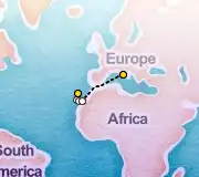 8 Night Rome to Funchal cruise