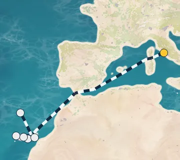 8 Night Rome to Funchal cruise